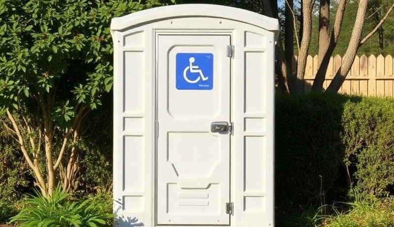 ADA-Compliant Porta Potty in Dallas, TX