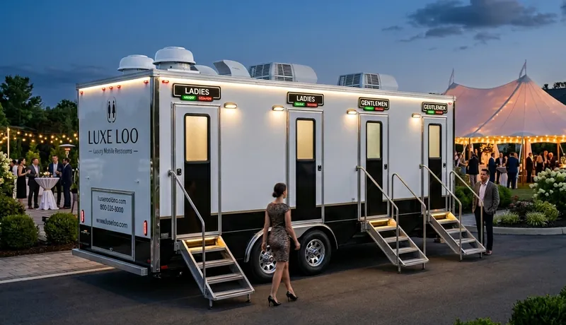 VIP Restroom Trailer in Dallas, TX